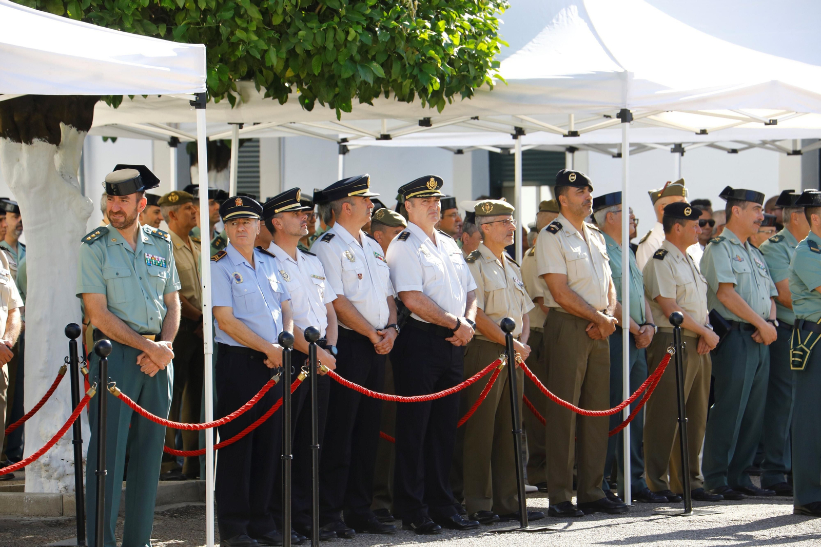 Las imágenes de la toma de posesión del nuevo jefe de la Comandancia de Córdoba, el coronel Ramón María Clemente