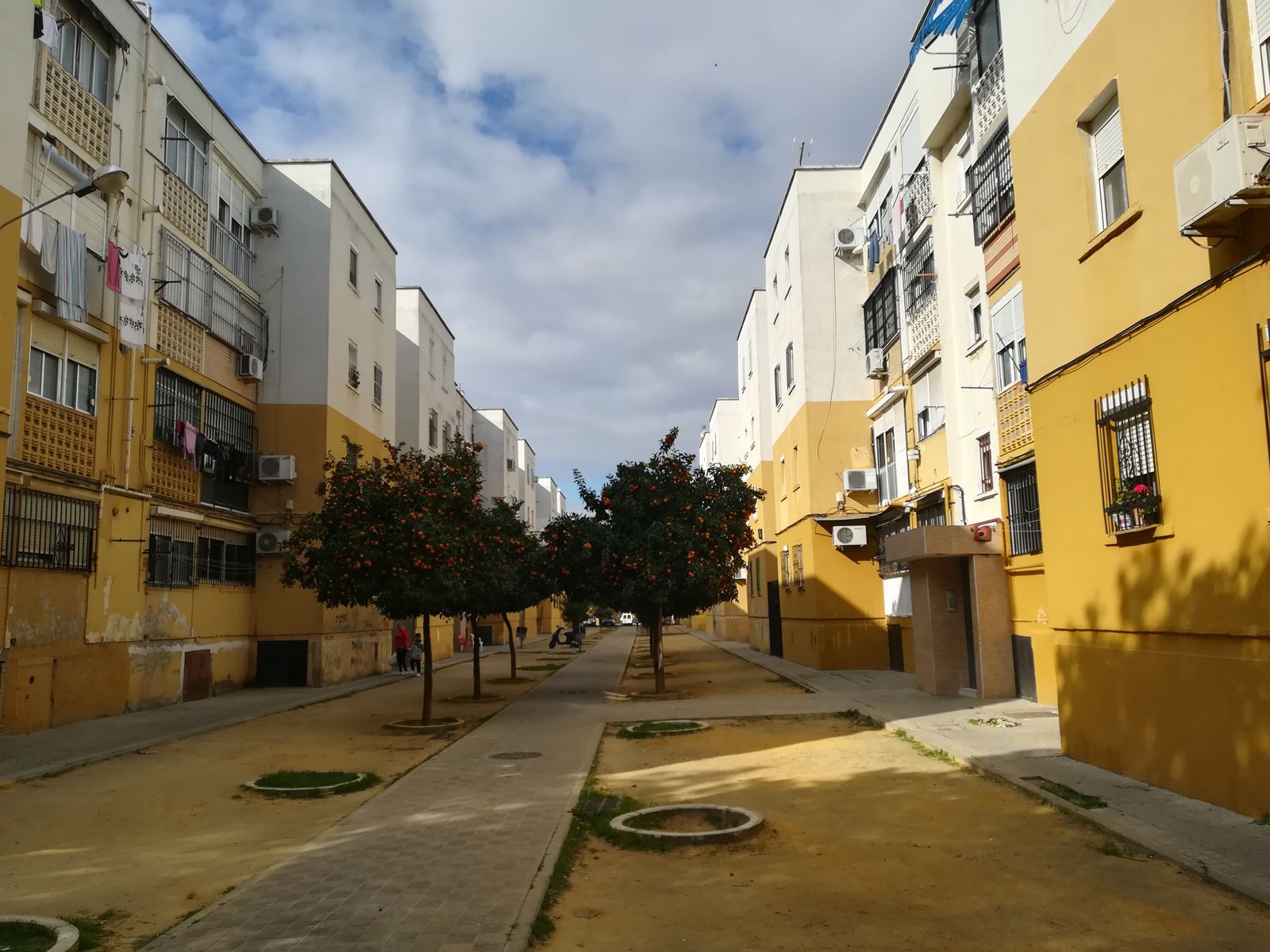 Una calle de Las Letanías.