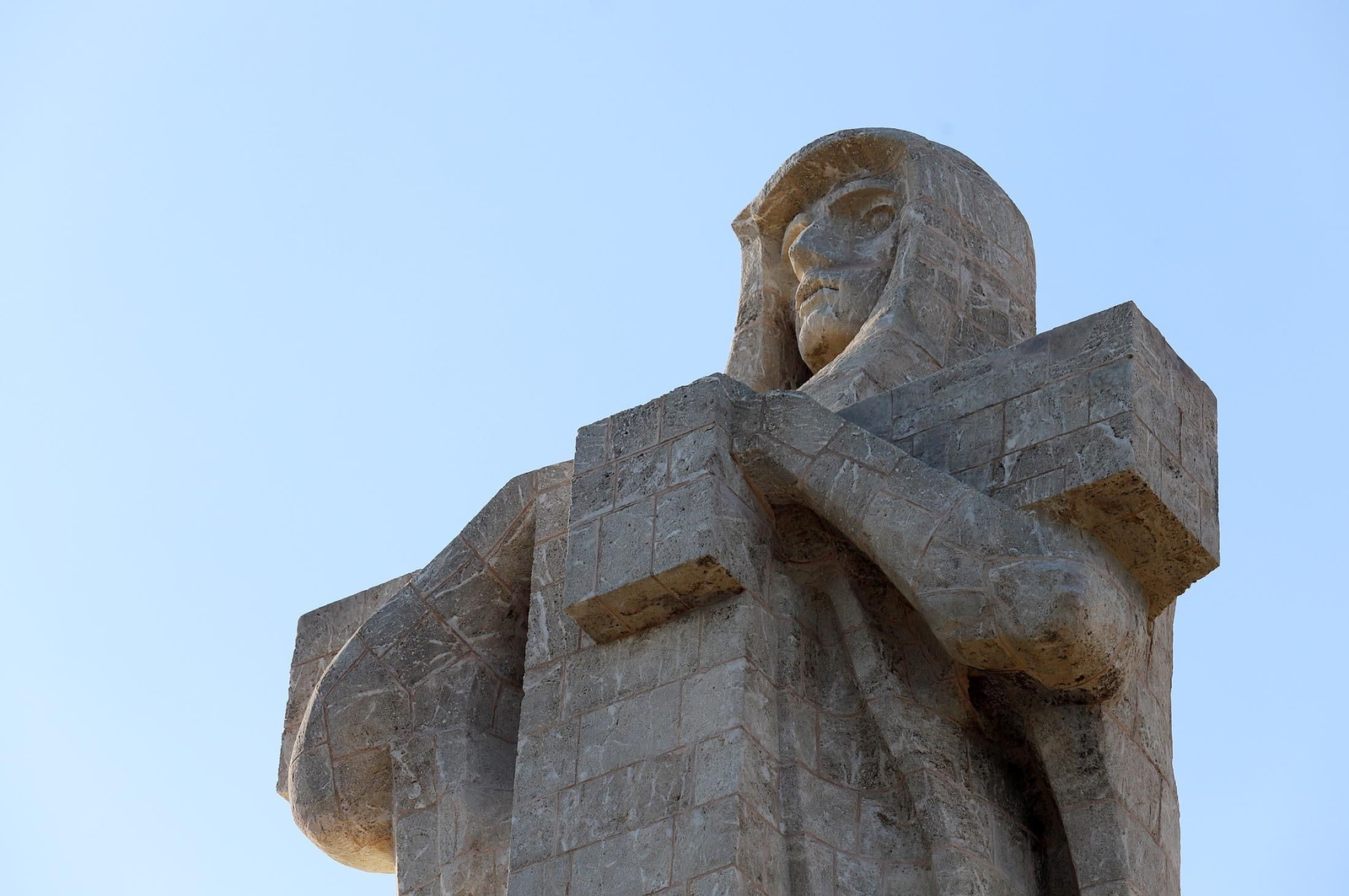 Imágenes del Monumento a Colón que ya se puede ver sin andamios en la Punta del Sebo