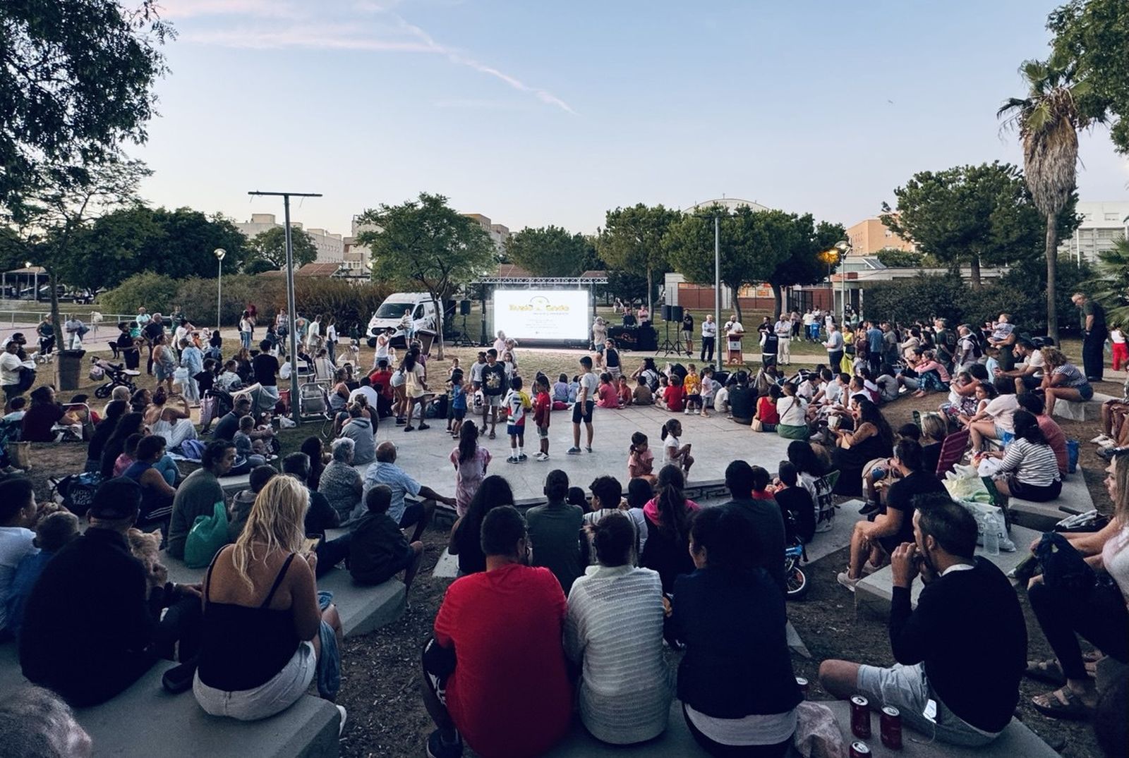 Una imagen de la inauguración del nuevo espacio cultural Teatro Balbo.