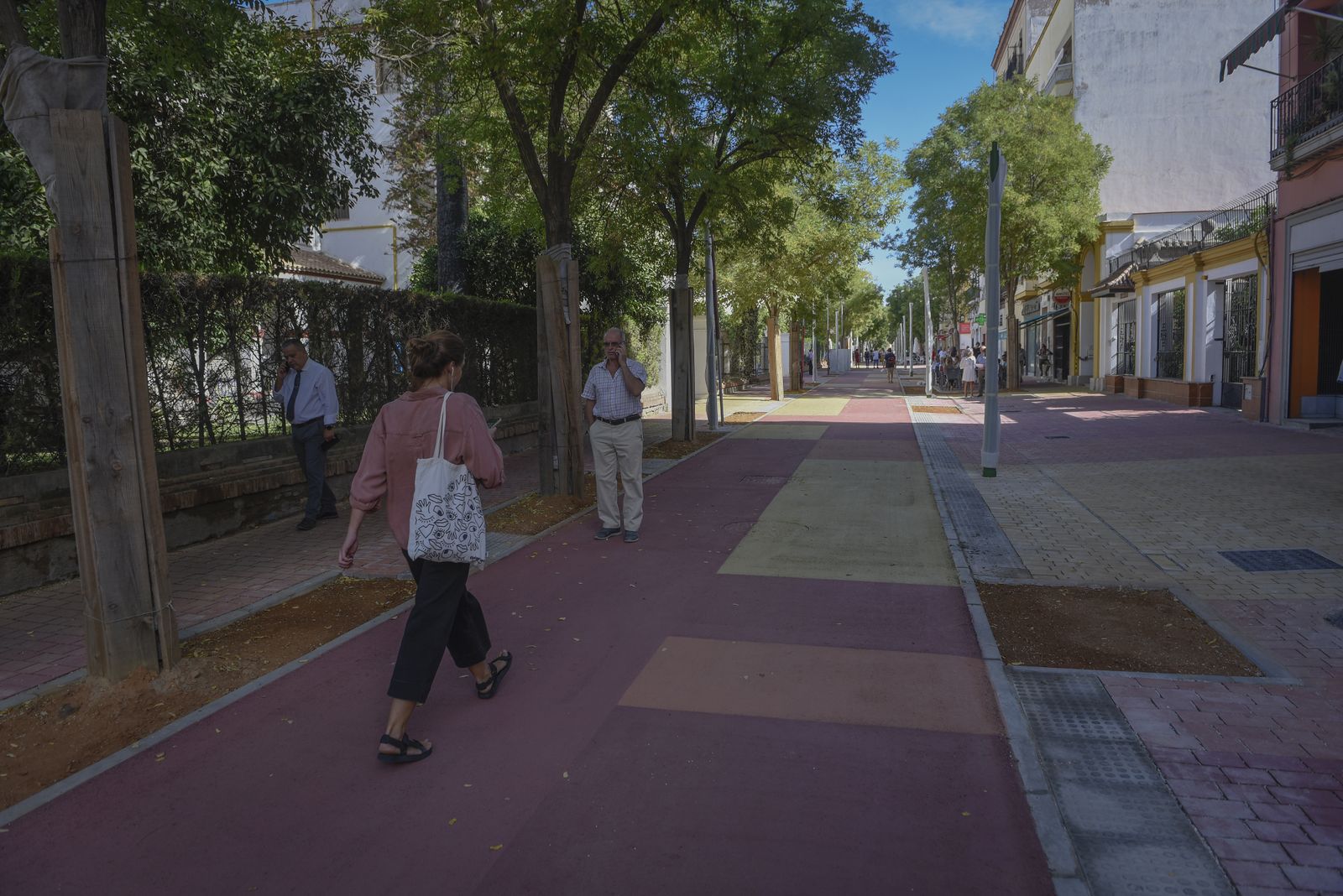 Las imágenes de la nueva Avenida de la Cruz Roja