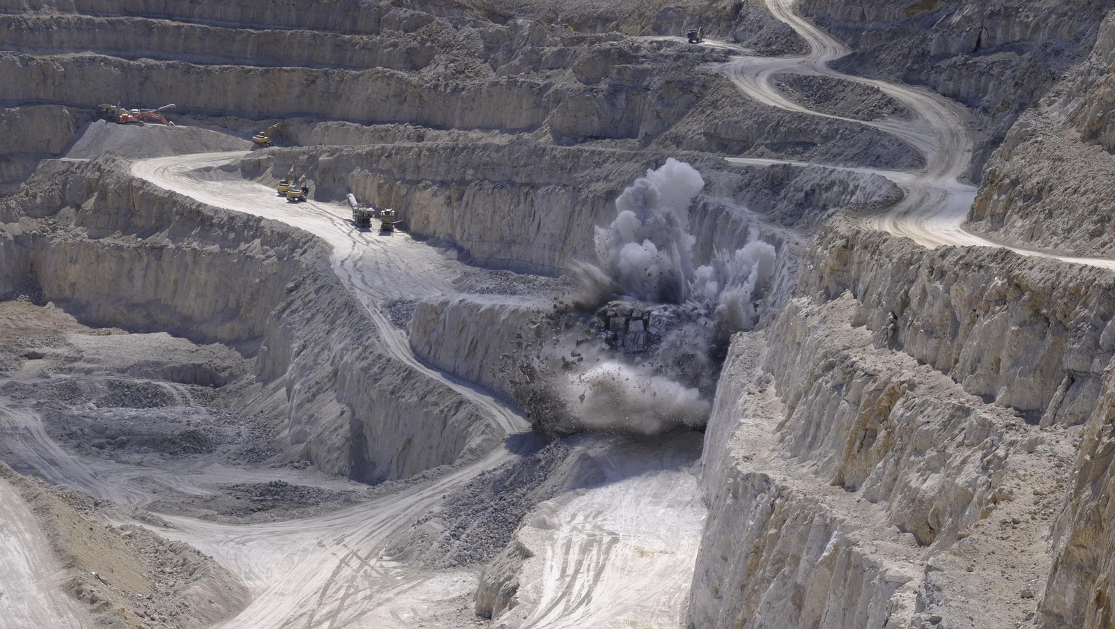 Visita a las canteras de yeso en Sorbas