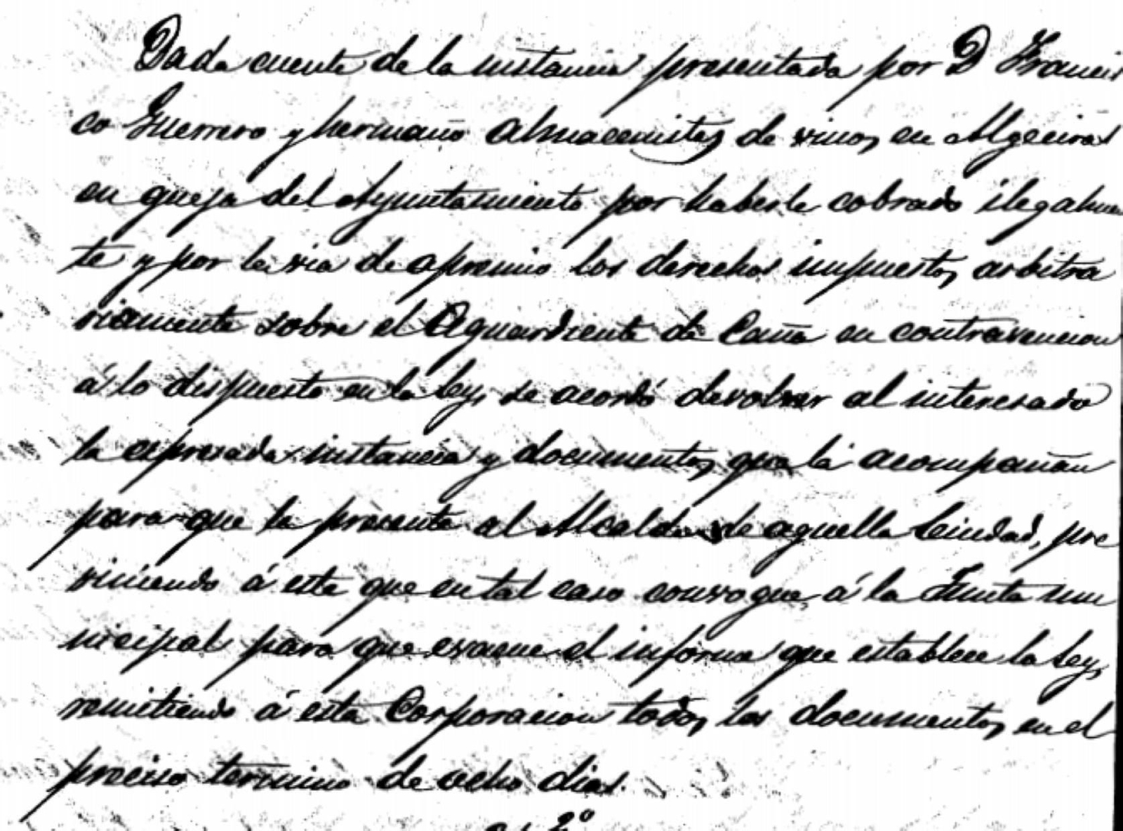 Una humilde y familiar empresa algecireña acude a las altas instancias provinciales reclamando comercial justicia.