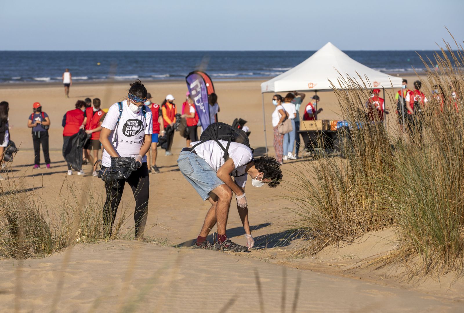 Jornada de limpieza en 2021.