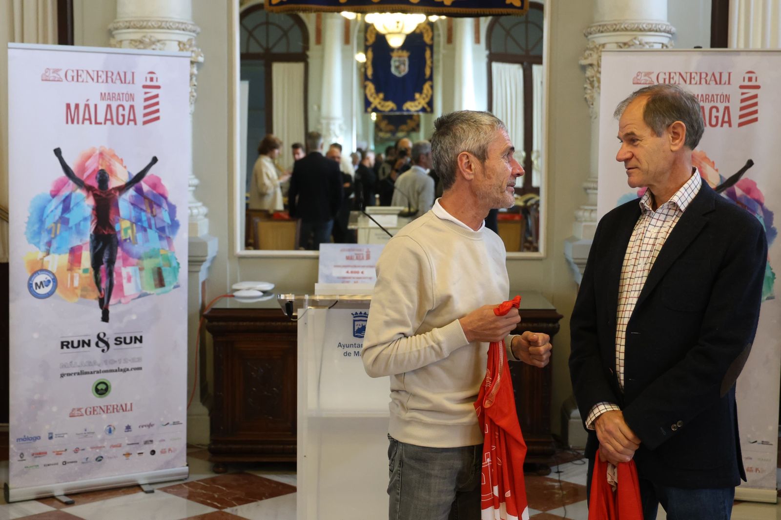 Las fotos de la presentación de la Maratón de Málaga 2023