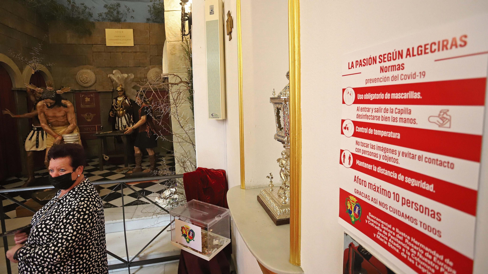 Fotos del Lunes Santo en Algeciras: La Columna