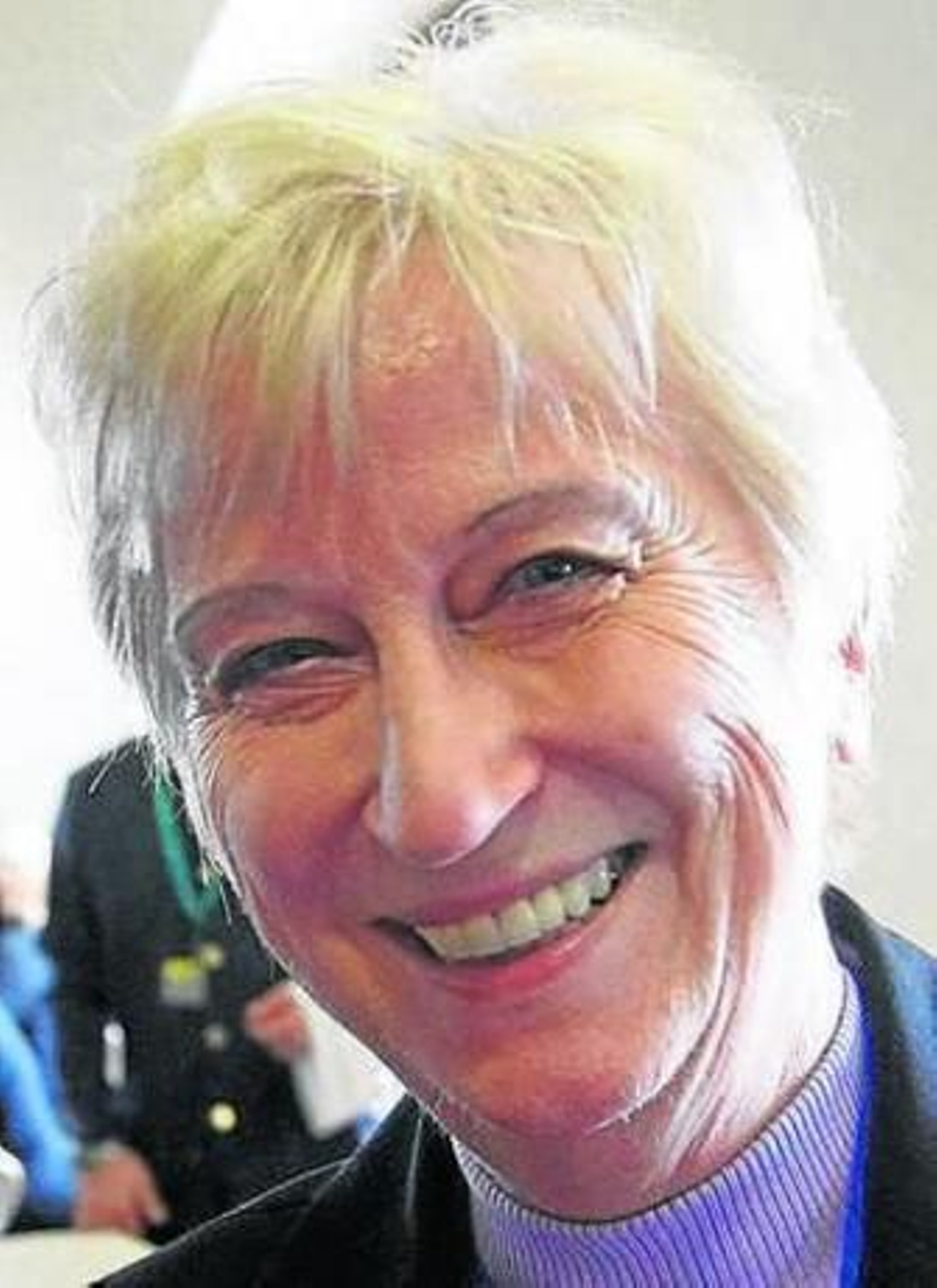 Brigitte Triems, ayer.