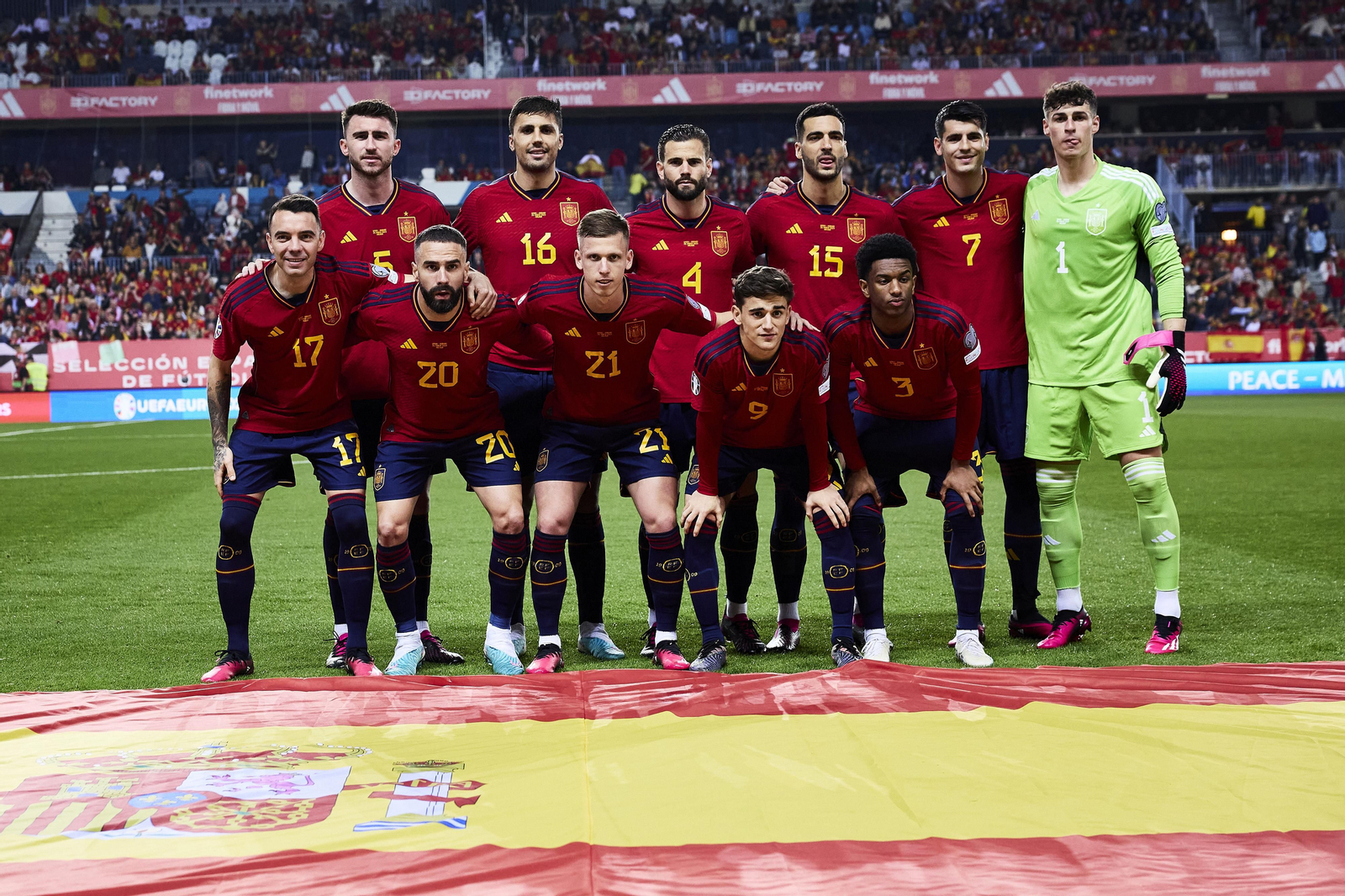 Las fotos del triunfo de España ante Noruega (3-0)