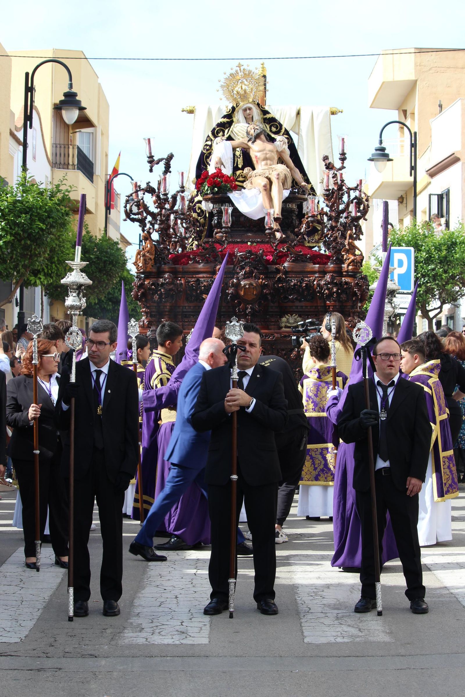 La subida de Jesús y el Pregón del Judío de Vera, en imágenes
