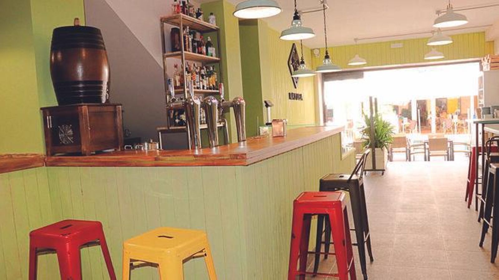 Interior del Restaurante Rayuela.