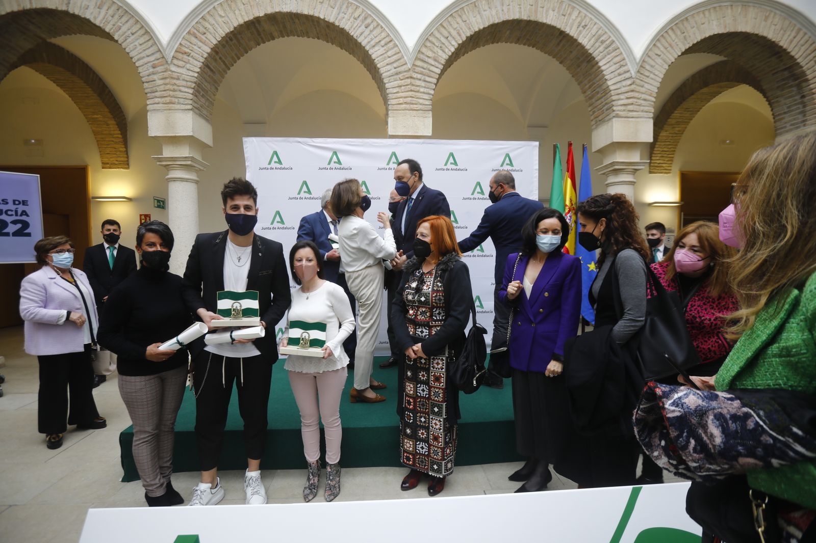 La entrega de las Banderas de Andalucía en Córdoba por el 28F, en imágenes