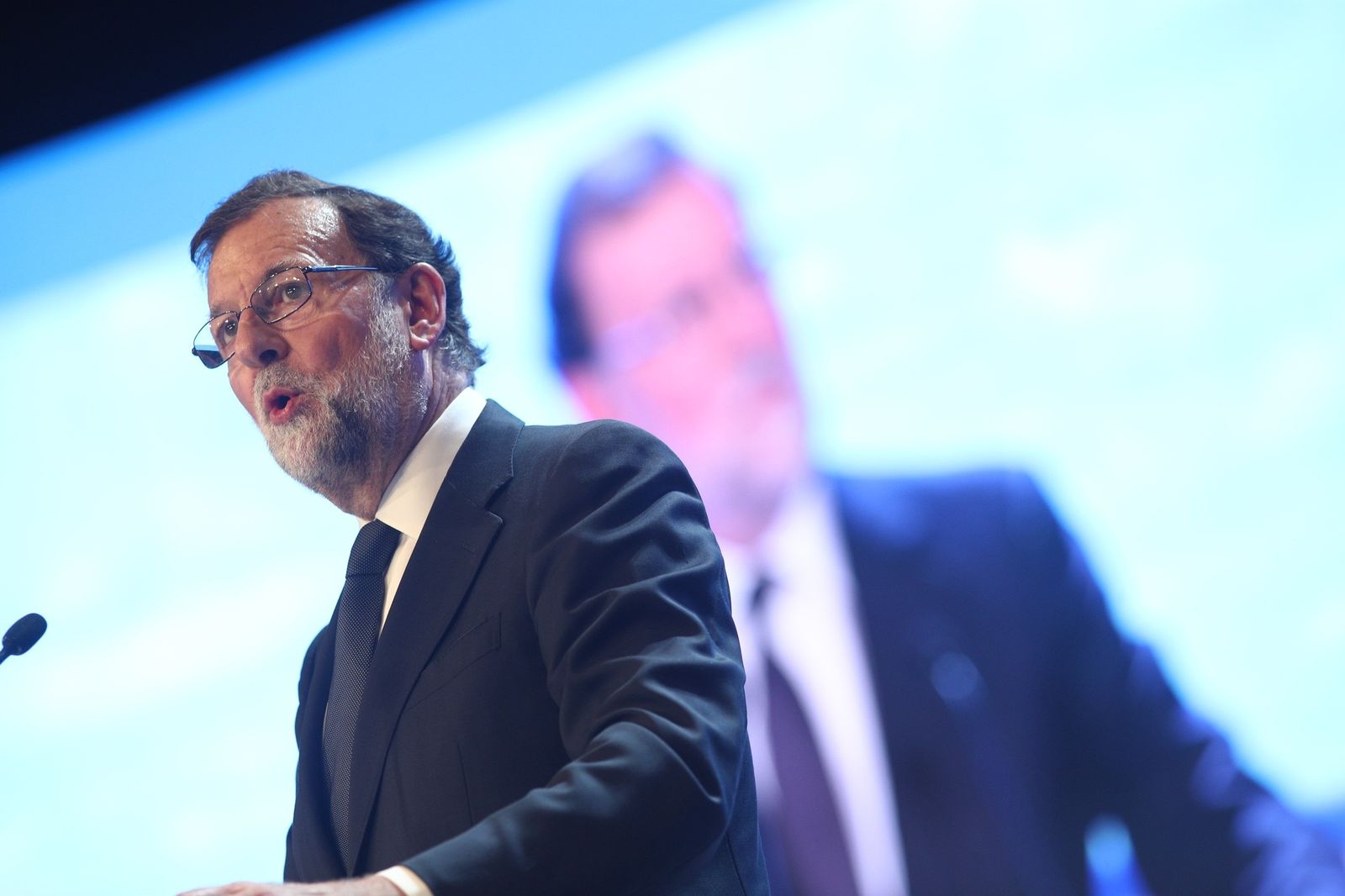Mariano Rajoy en el Congreso del PP
