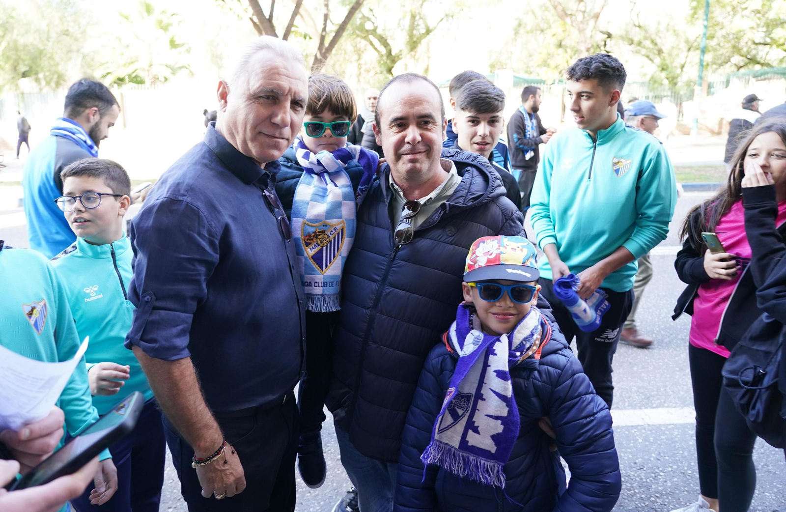 Búscate en las gradas de La Rosaleda durante el Málaga CF- UD Ibiza