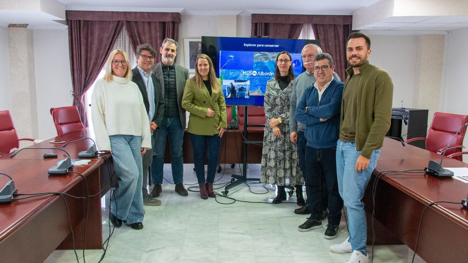 Foto de familia de los ponentes
