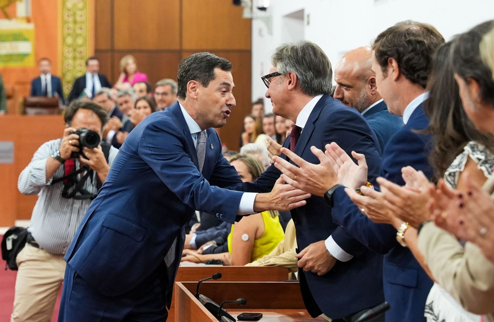 En imágenes, Juanma Moreno investido presidente de la Junta
