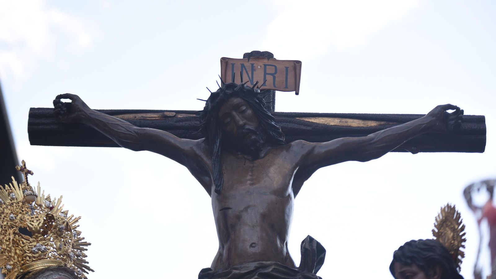 El Cristo de las Penas de Santiago, el pasado Domingo de Ramos.