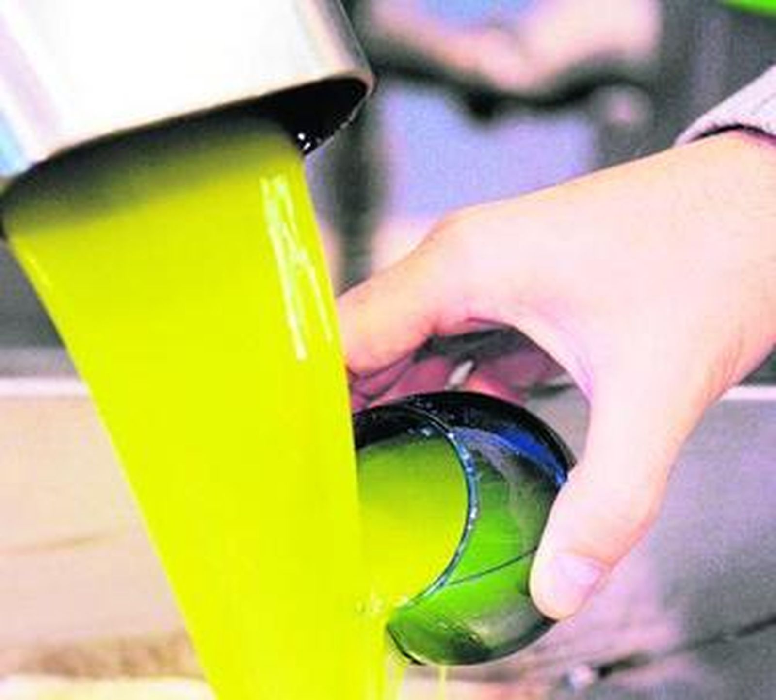 Producción de aceite de oliva.