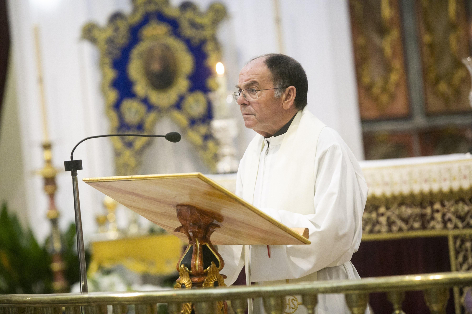 El obispo de Huelva preside la novena a la Virgen de la Cinta