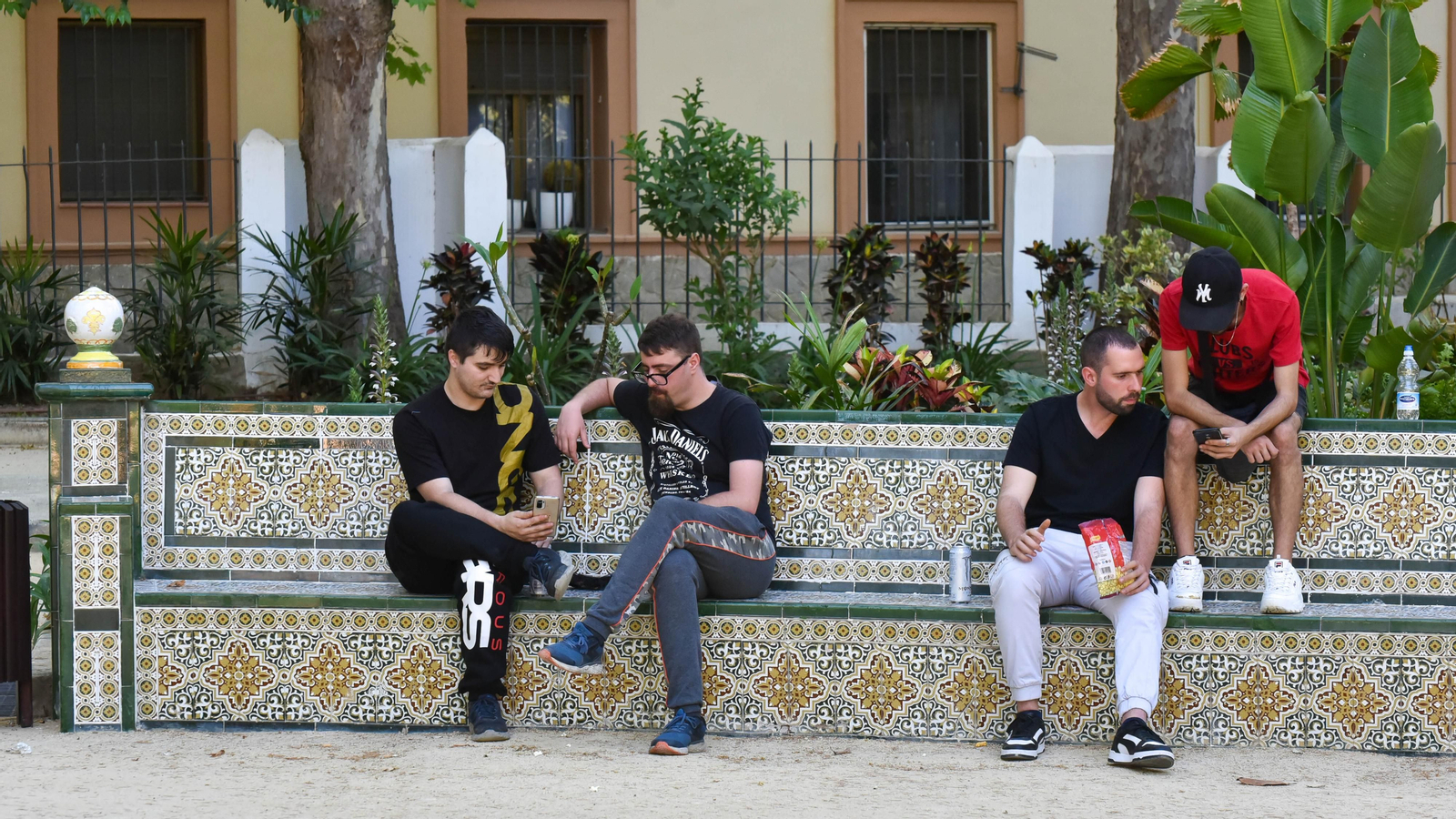 Fotos de  una tarde calurosa en Parque María Crisitina