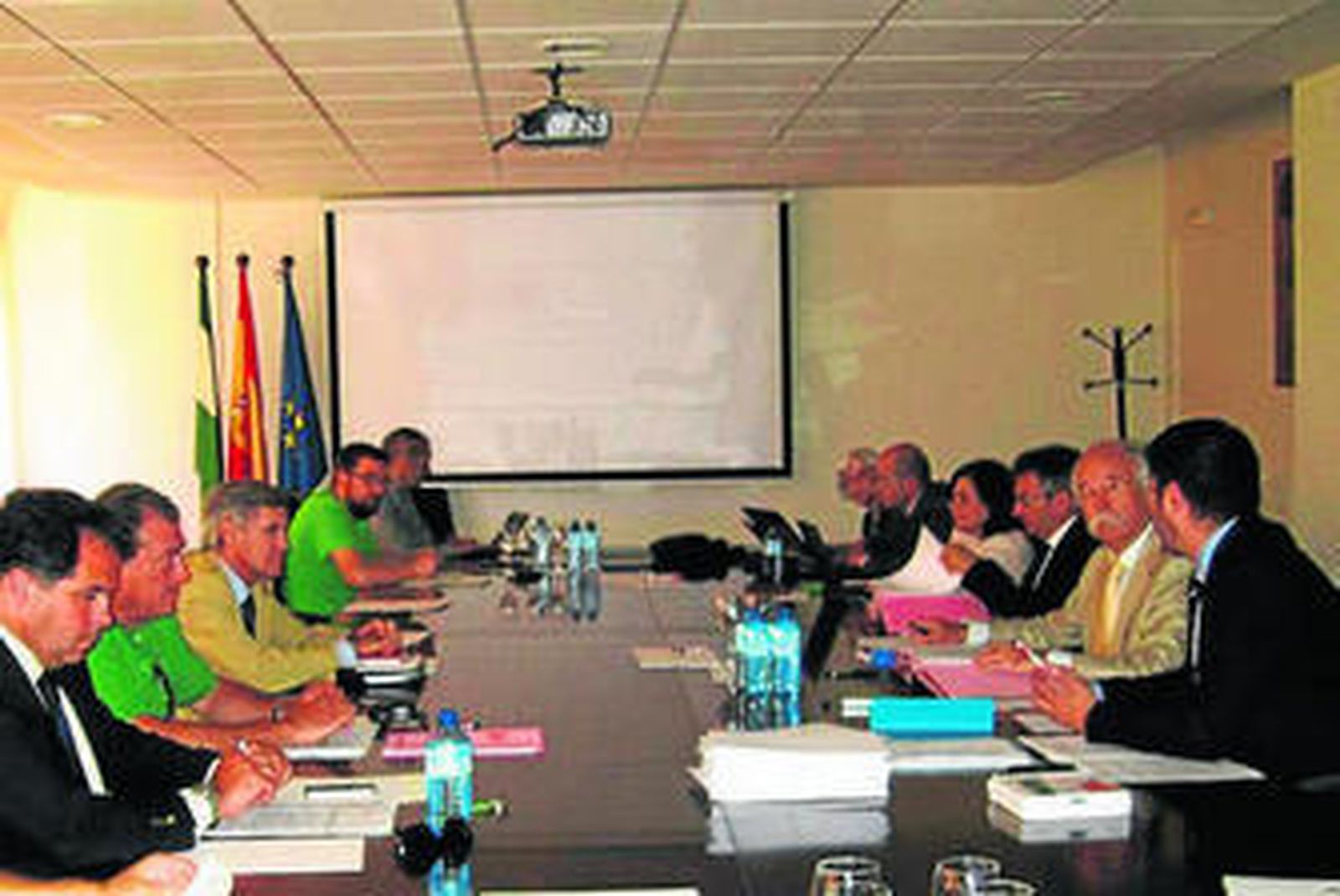 Reunión del Consejo Social el mes de julio pasado.