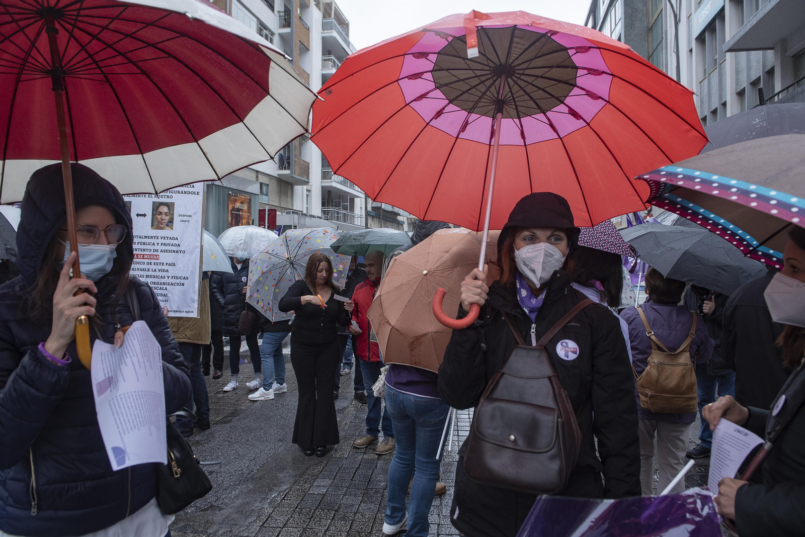 8M en Sevilla: la manifestación por el Día de la Mujer, en imágenes