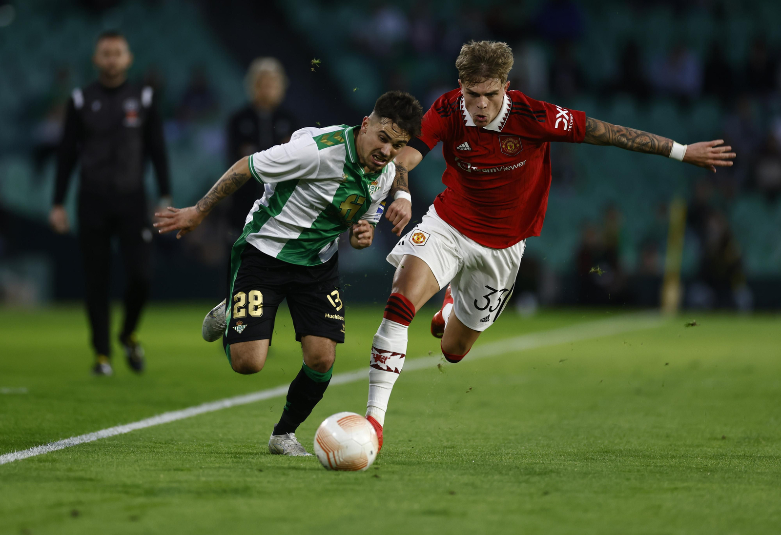 Las imágenes del Betis-Manchester United