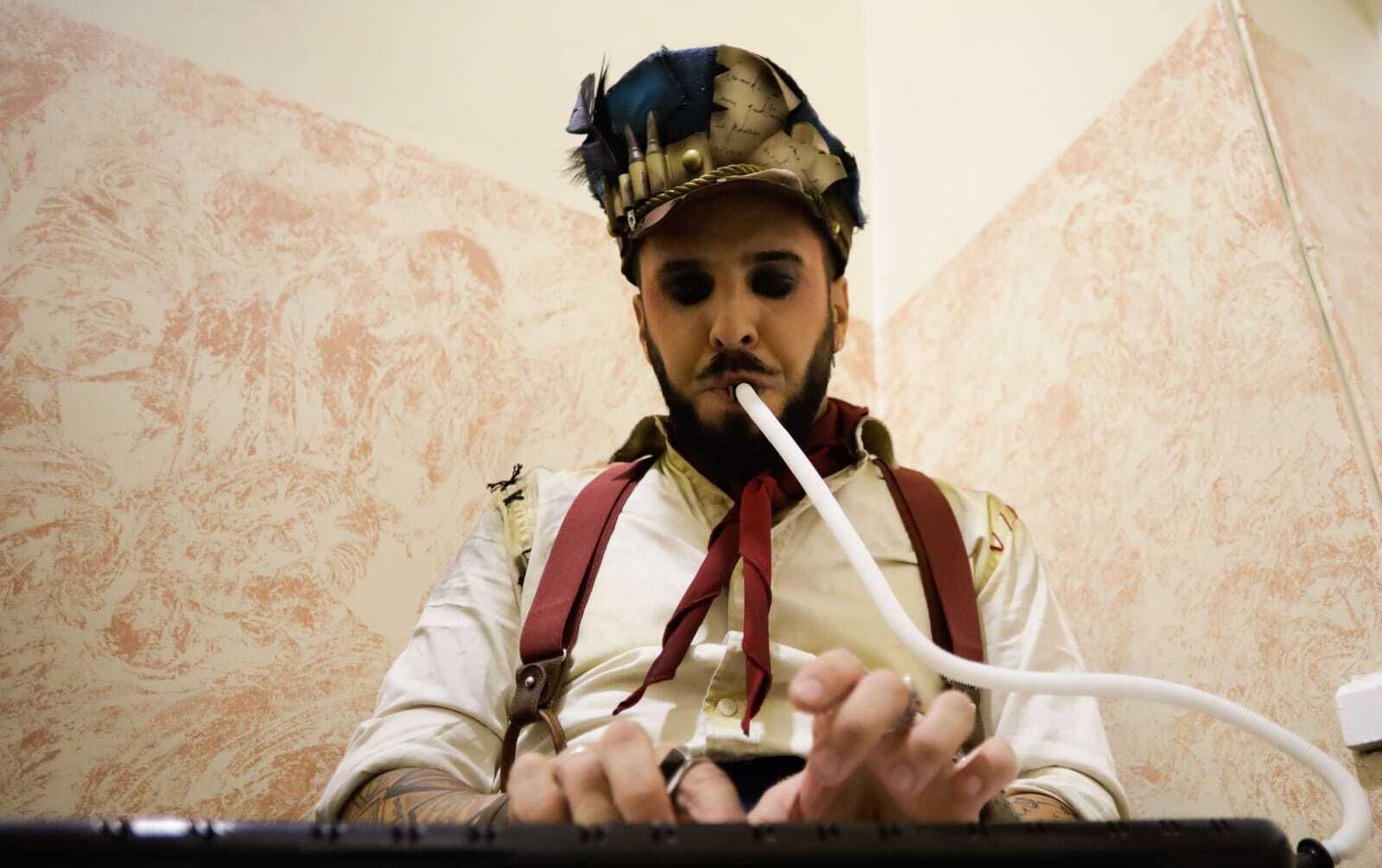 El ambiente en los camerinos del teatro