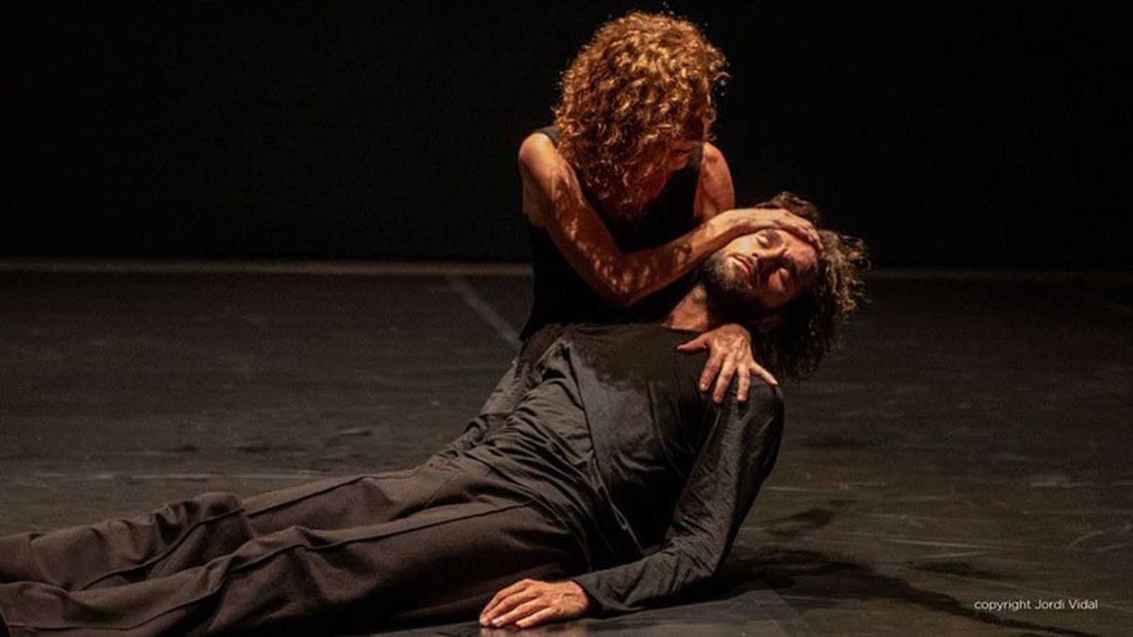 Una de las escenas de la representación.