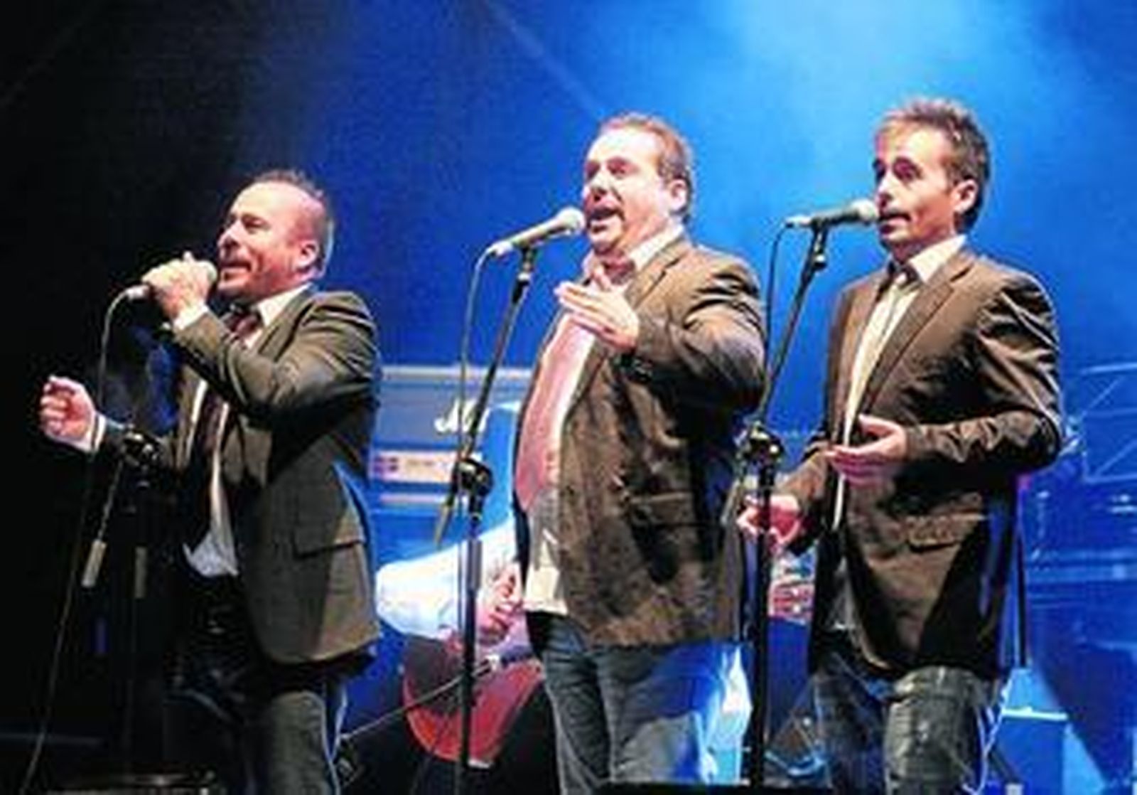 El grupo onubense Manguara, durante uno de sus conciertos.
