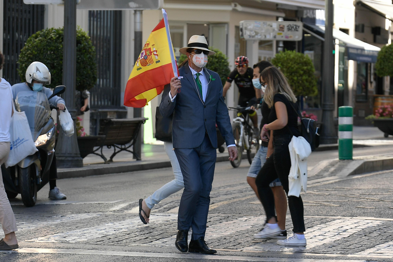 Fotos: Así ha sido la marcha organizada por Vox por la Hispanidad