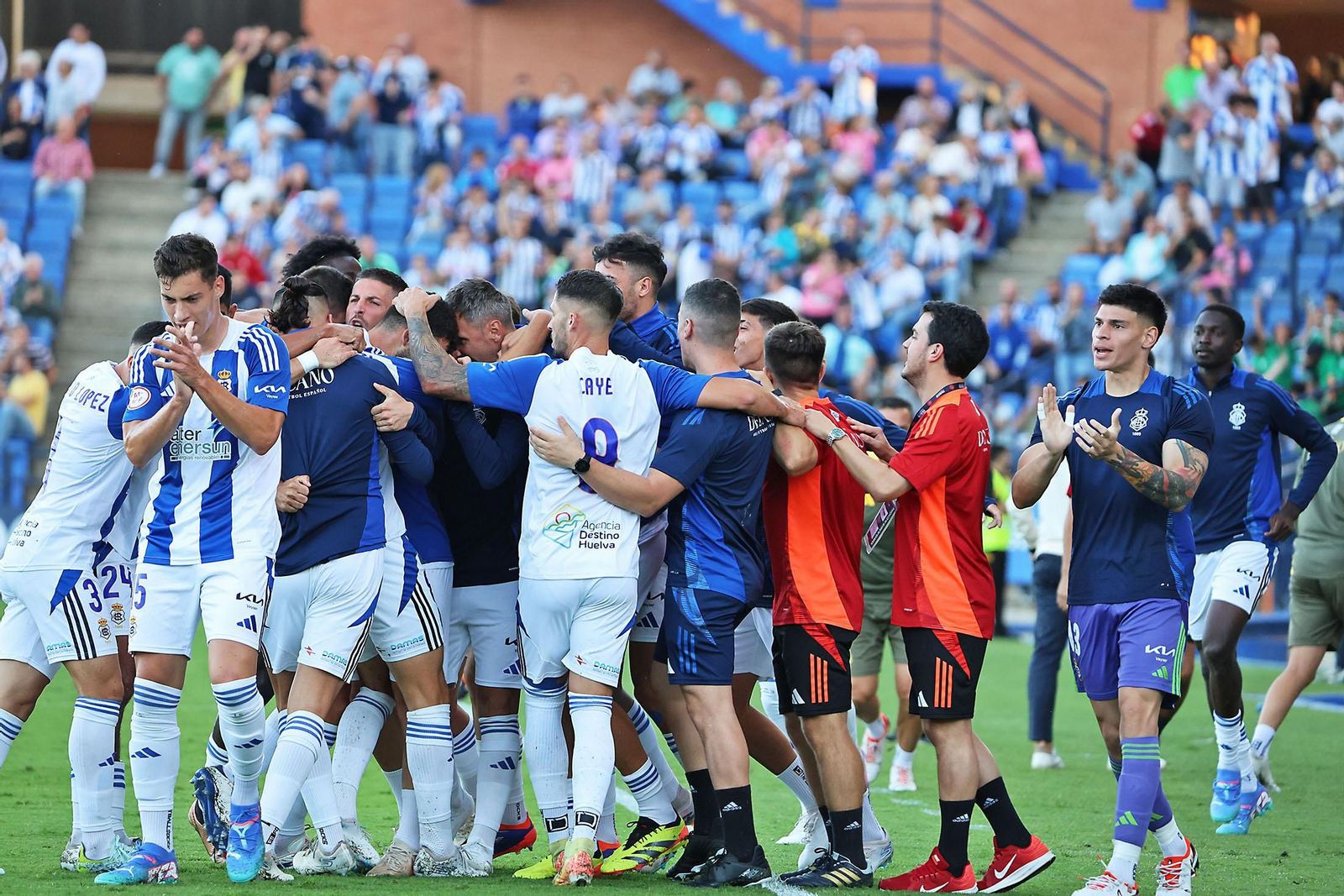 Las imágenes del Recreativo de Huelva - Fuenlabrada