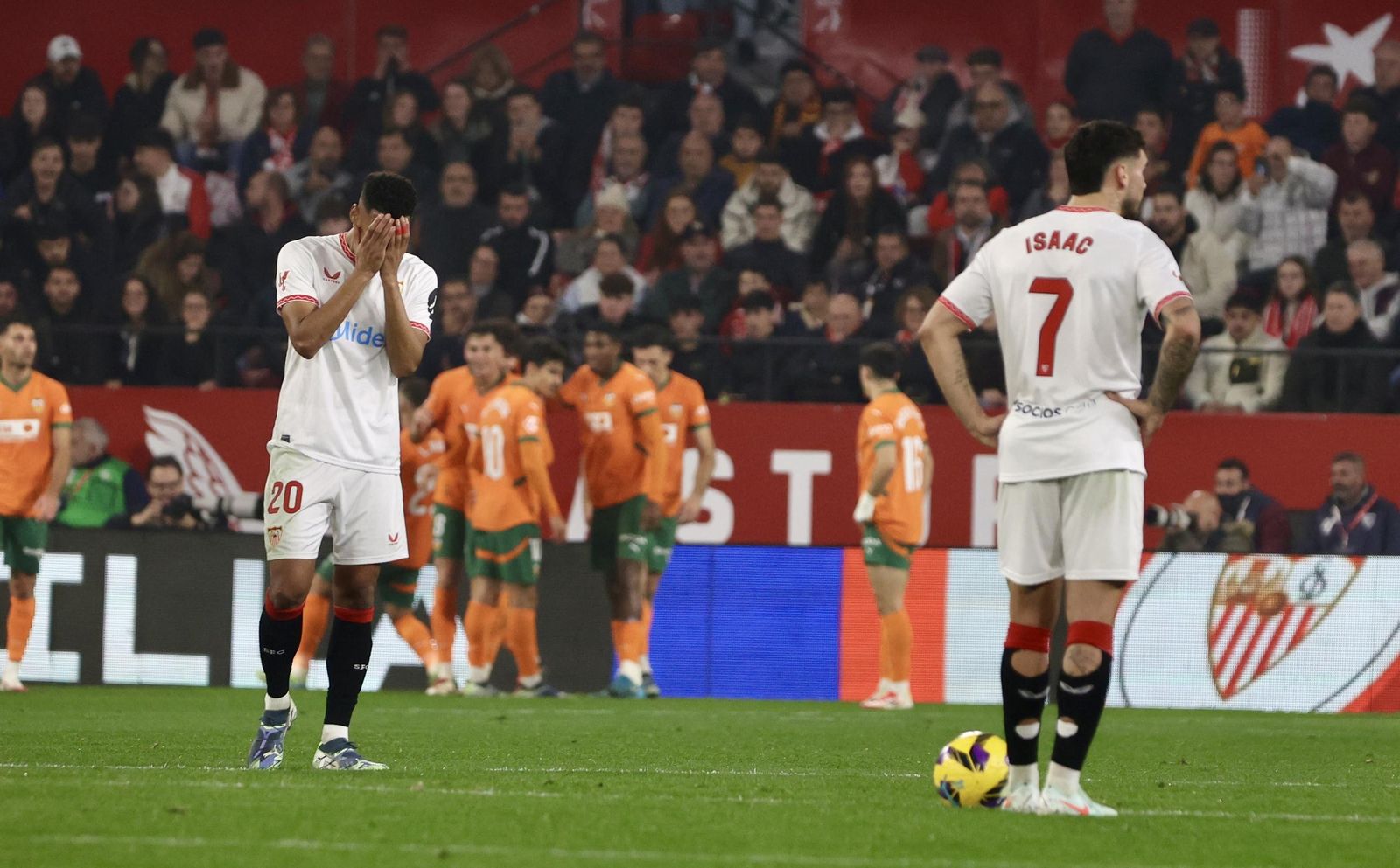 Las mejores imágenes dep partido Sevilla Valencia