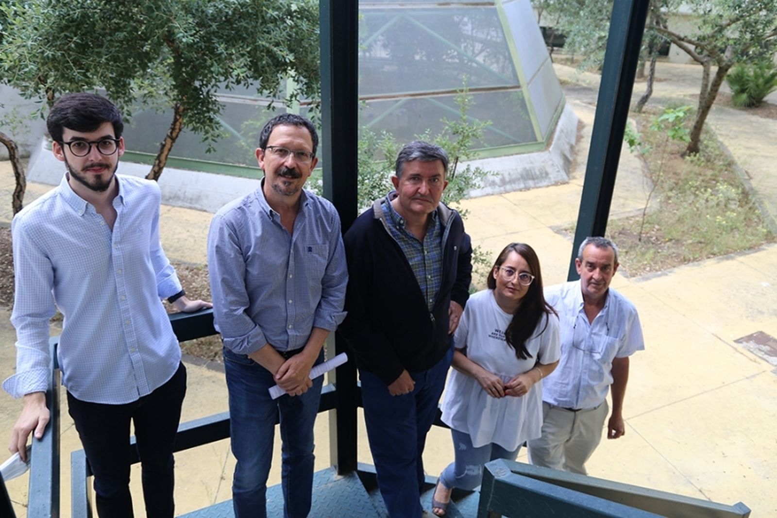 Miembros del grupo de Fisiología Vegetal de la Universidad de Córdoba.