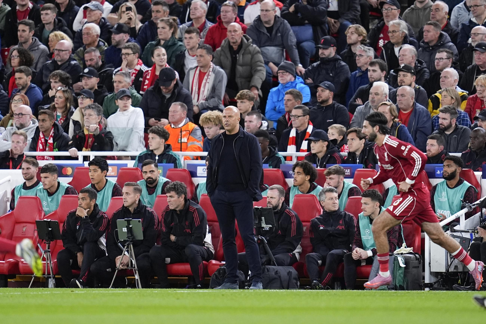 Las fotos del Liverpool - Atlético de Madrid