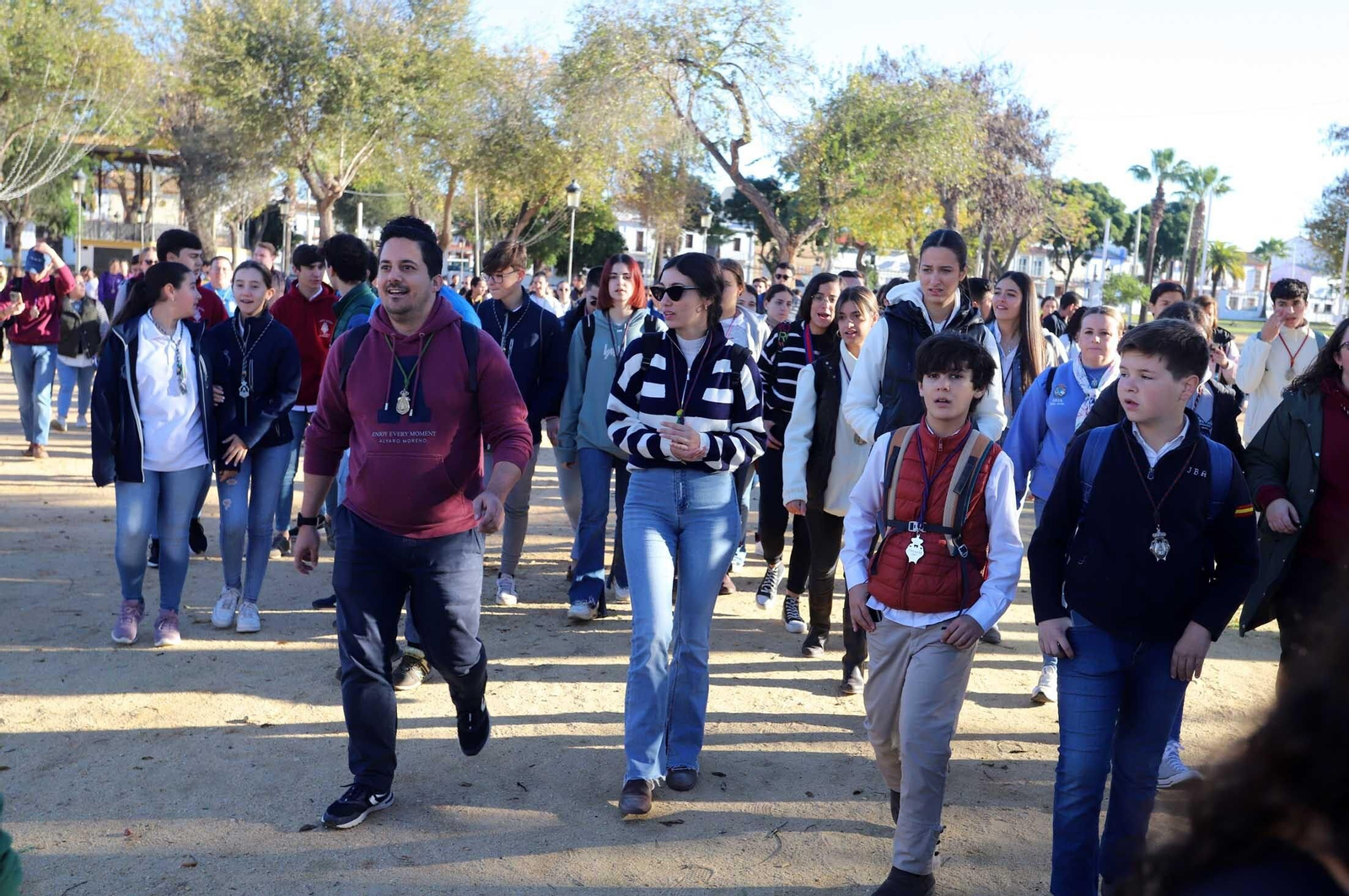 Imágenes de la Peregrinación de Jóvenes Rocieros