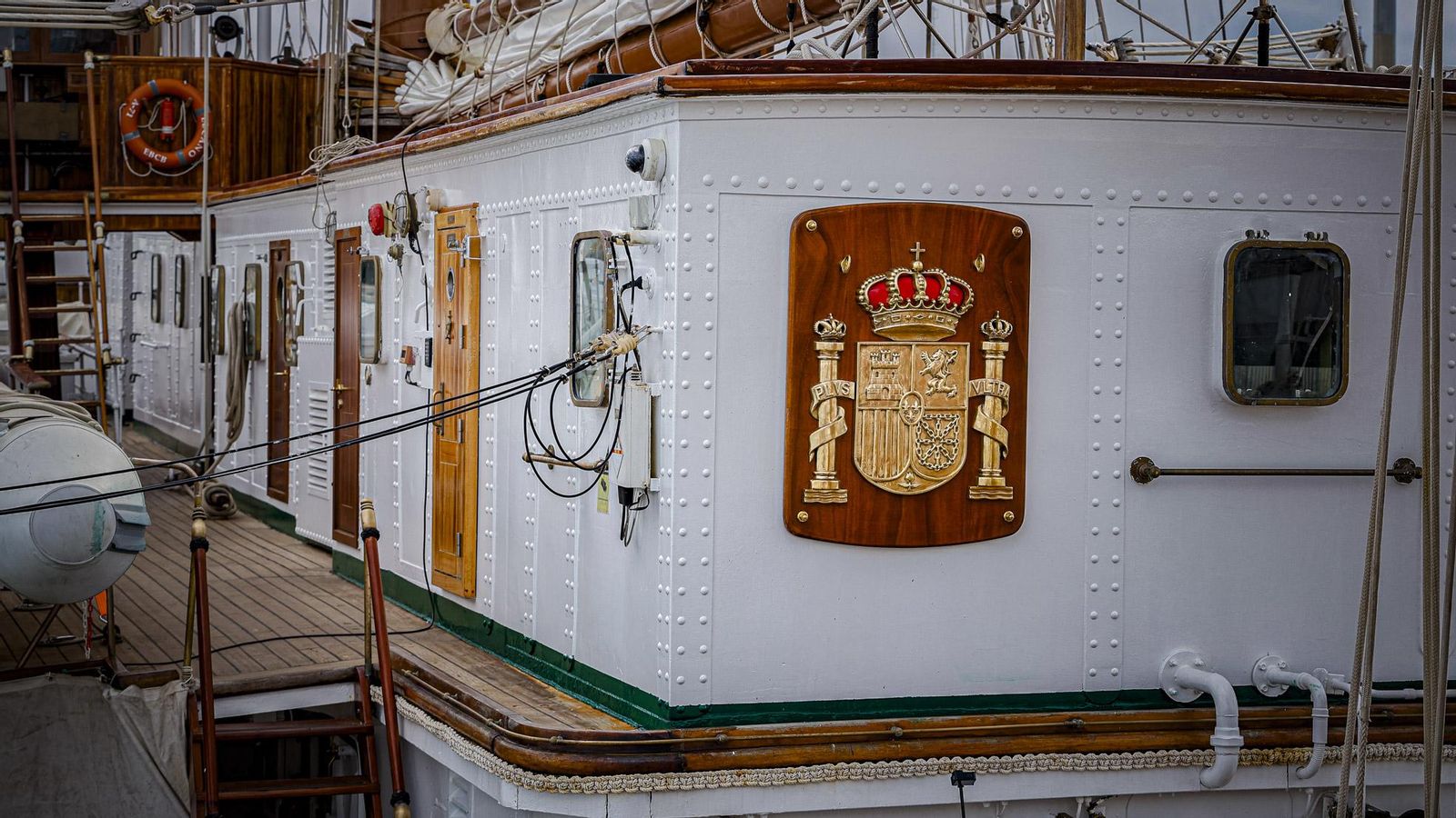 Las imágenes del renovado 'Juan Sebastián de Elcano': Un paseo por el buque escuela