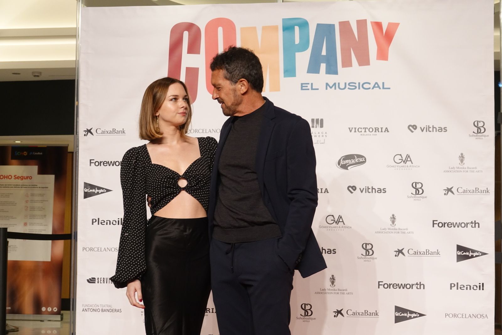 Antonio Banderas con su hija, Stella Banderas.