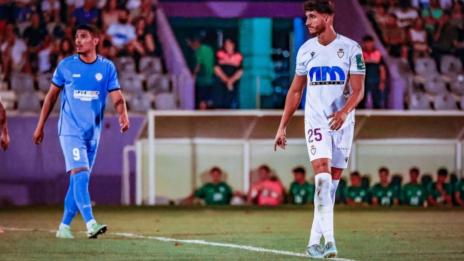 Pedro Fernández, en un choque de pretemporada.