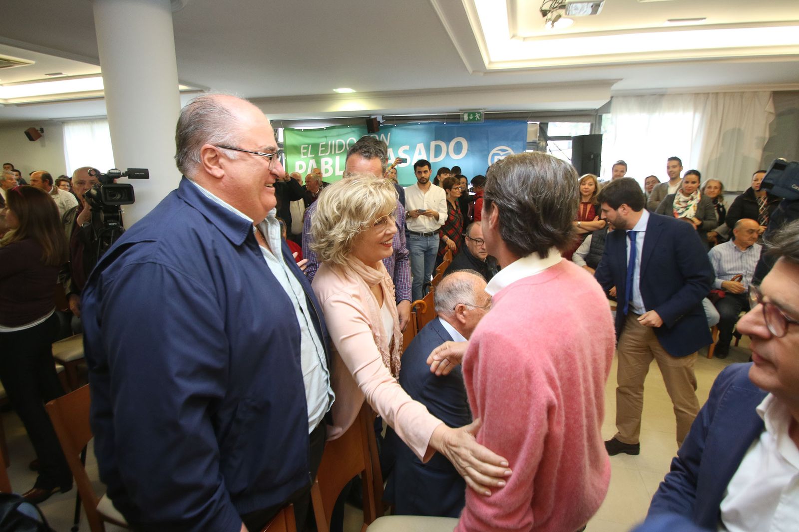 Fotogalería del mitin de José María Aznar