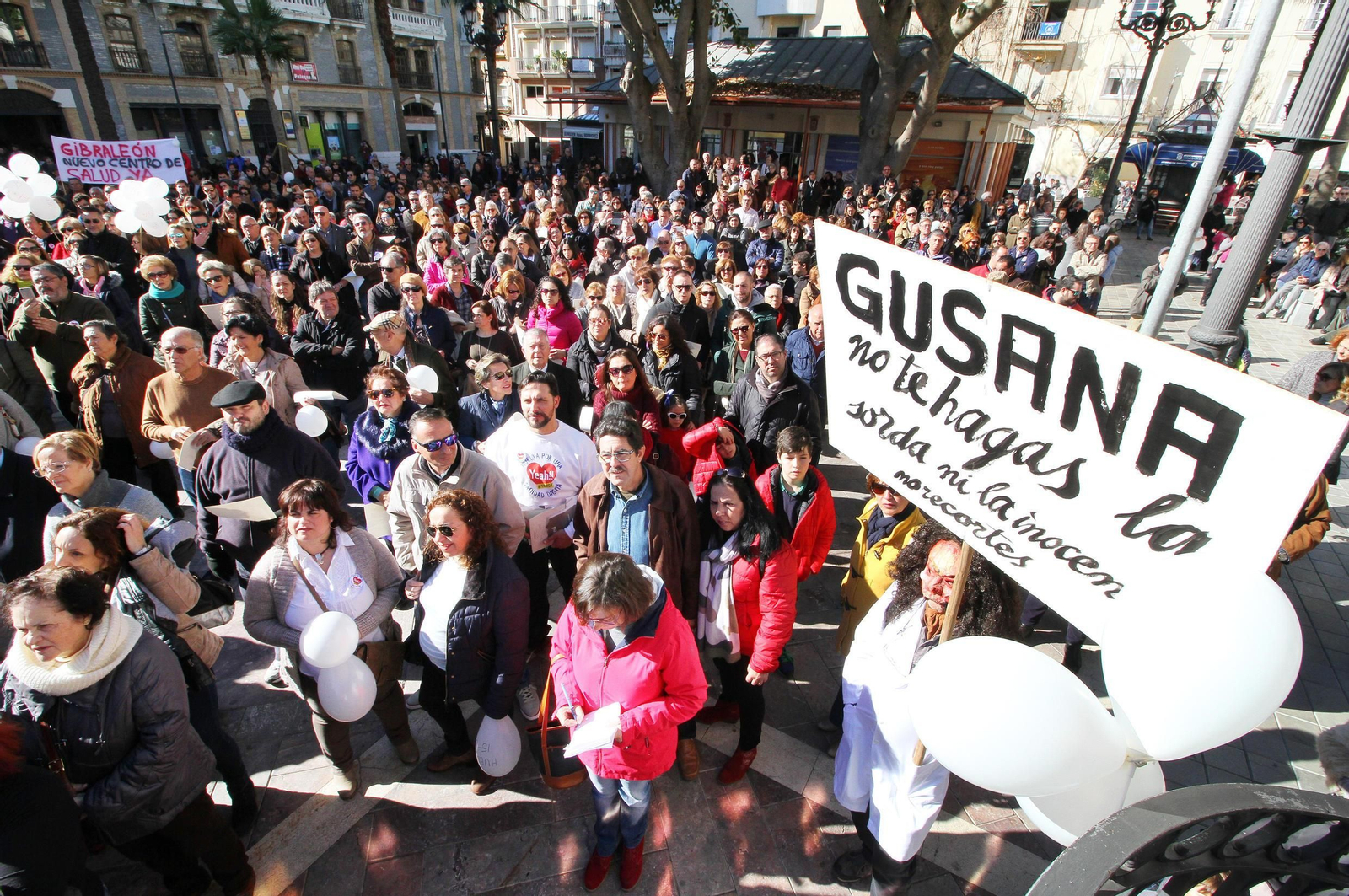 La marea blanca, en Huelva