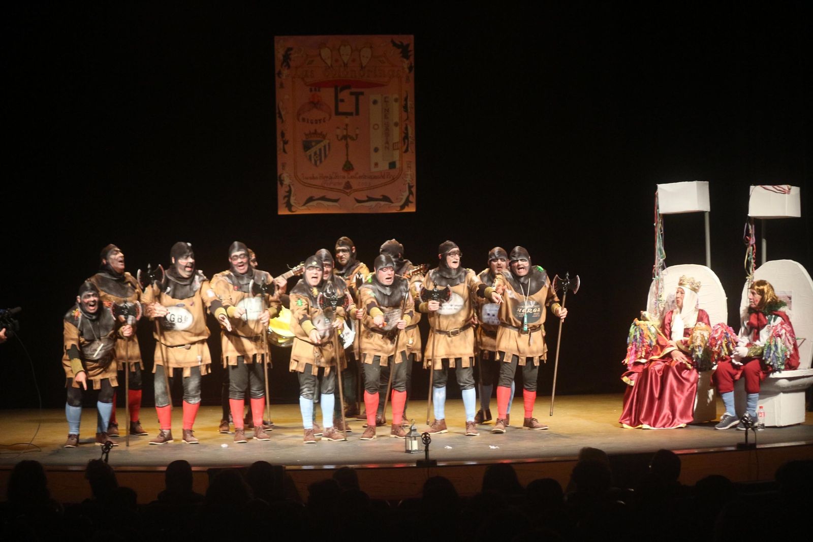 Chirigota de Puerto Real 'Los corte-sanos del Rey'