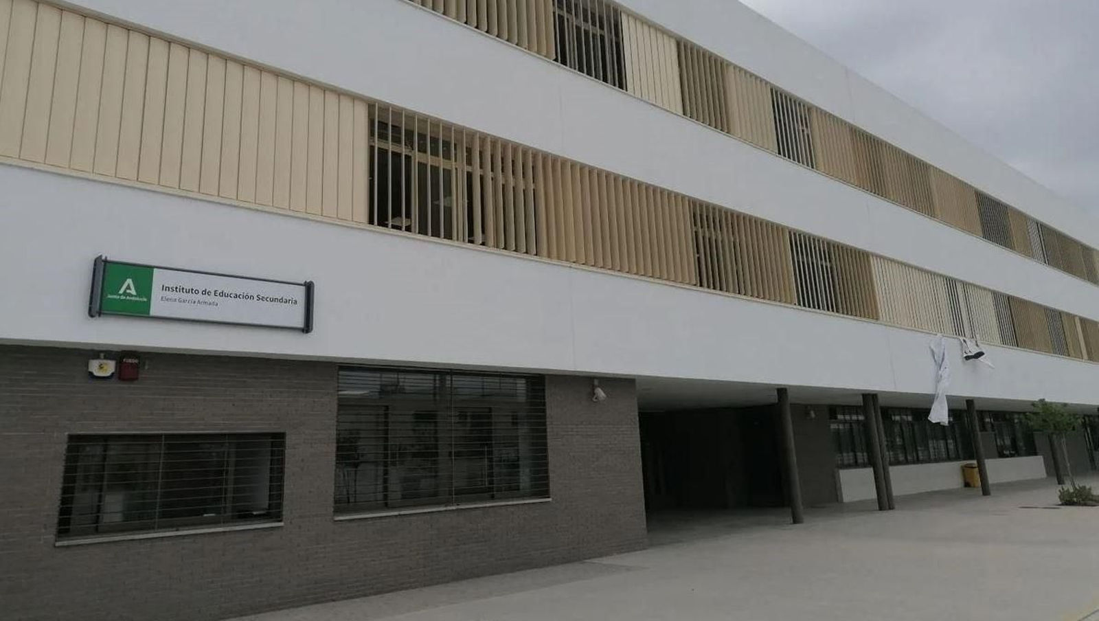 Una imagen del instituto Elena García Armada.