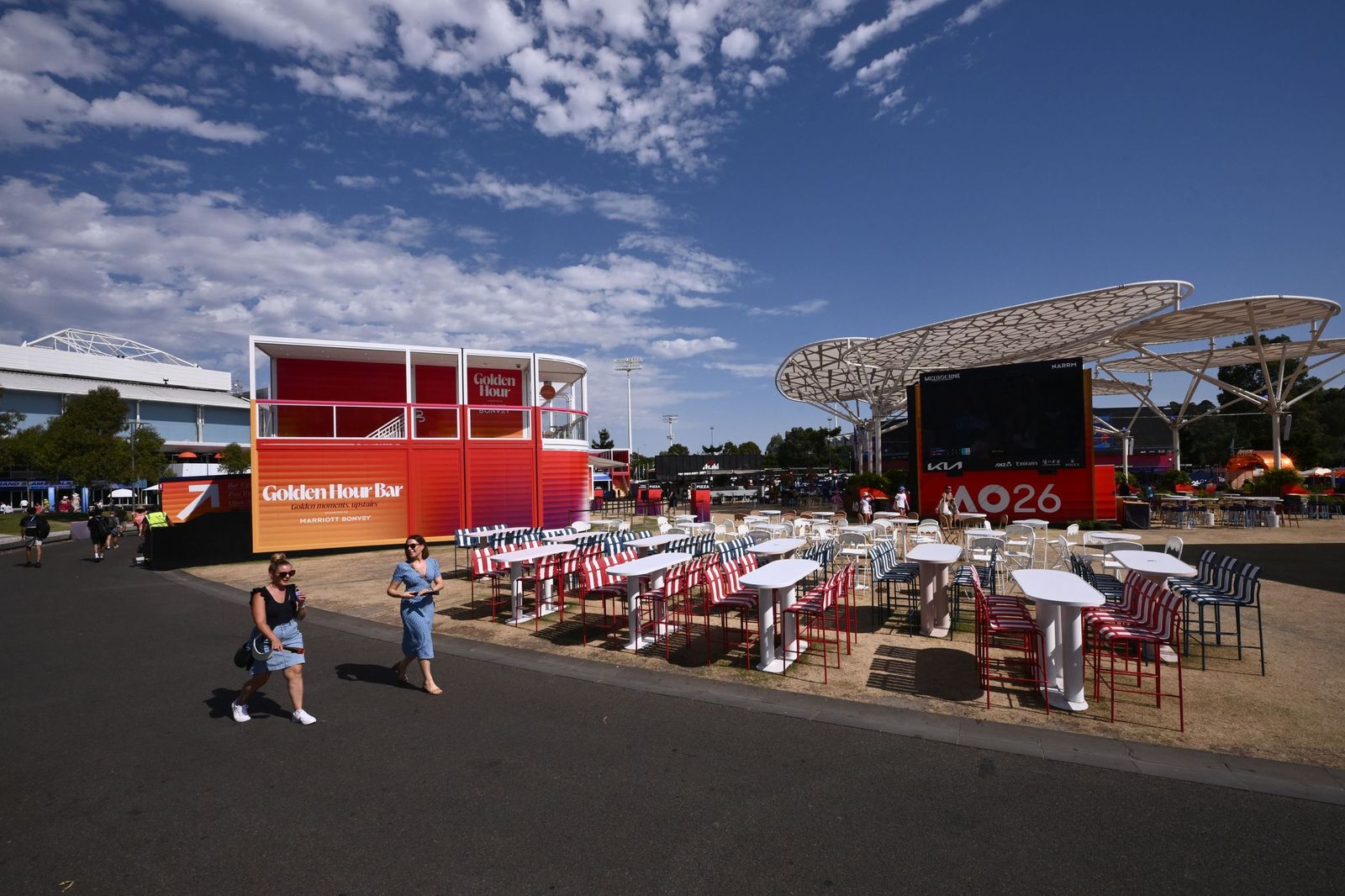 Las fotos de Alcaraz y del resto de cuartos de final de Australia