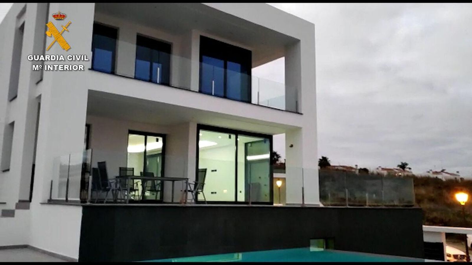 La mansión que El Doro se hizo en Sanlúcar con dinero presuntamente proveniente del narcotráfico.