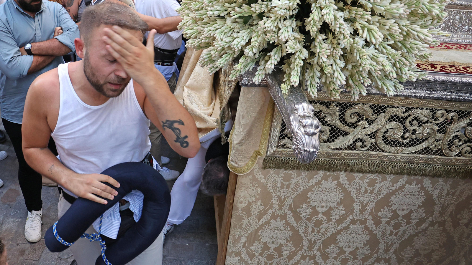 Procesión de la Virgen de la Merced por Jerez