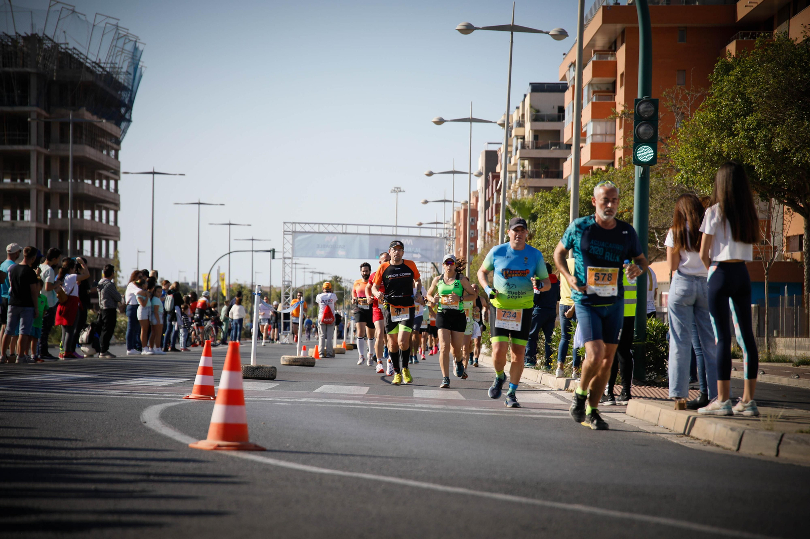 Imágenes de la Media Maratón Ciudad de Almería