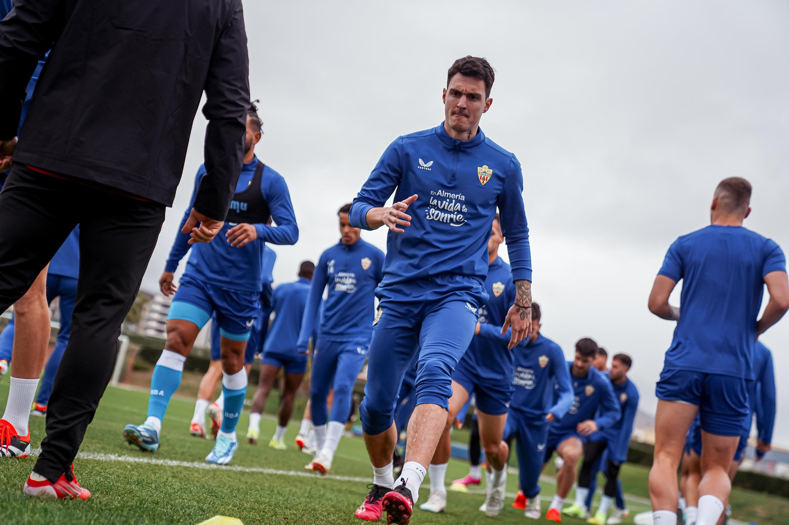 Aleksandar Radovanovic se ha ejercitado ya con sus nuevos compañeros.