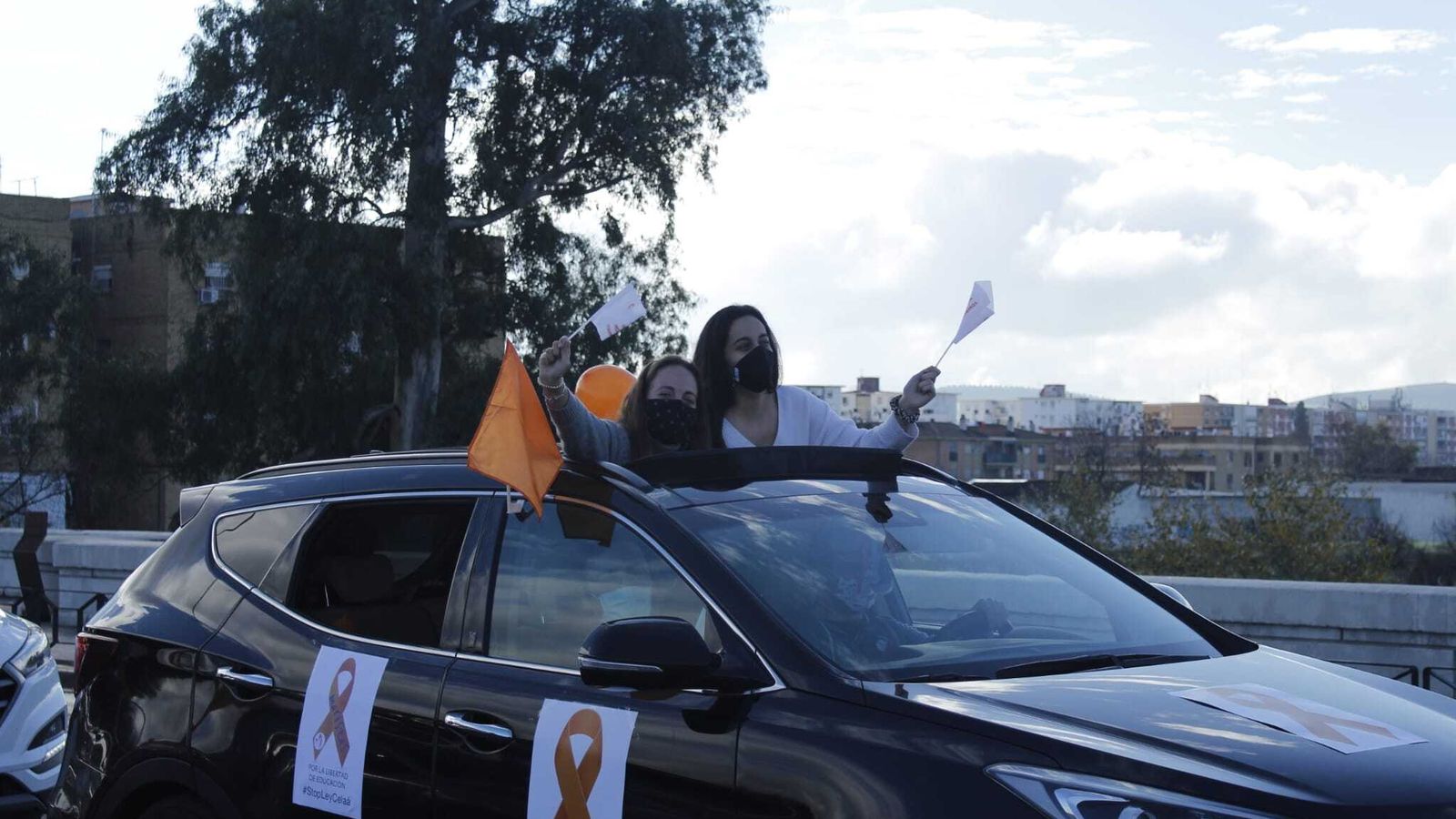 Uno de los vehículos participantes.