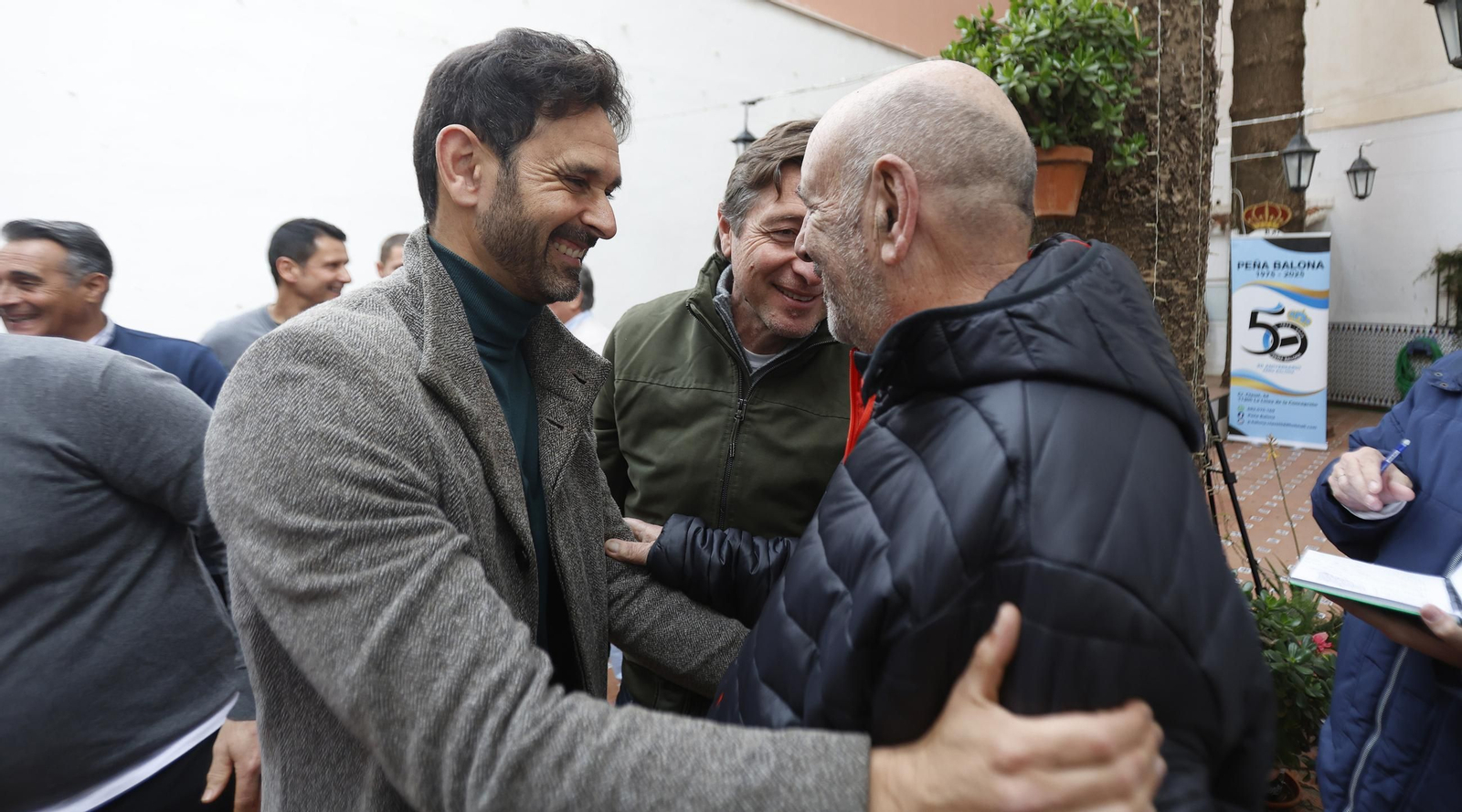 Las fotos del homenaje de la Peña Balona a Gabriel Navarro "Baby"