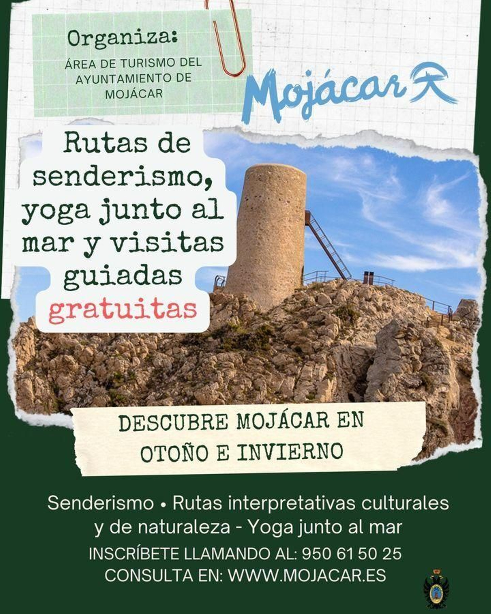 El programa de senderismo de Mojácarr abre su calendario de rutas de 2024